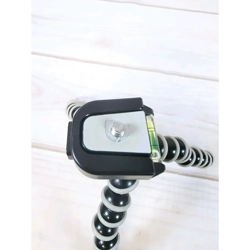 Joby GorillaPod Flexible Mini-Tripod with Ballhead & Level Kit Gray